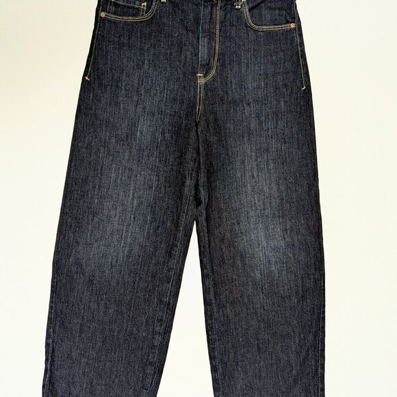 Pilcro the Column Straight Jeans Dark Wash Anthropologie